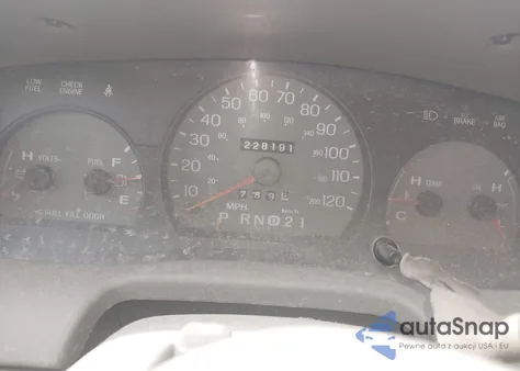 1998 Mercury Grand Marquis from USA, damaged, VIN 2MEFM75W1WX684957